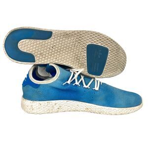 Adidas Pharrell x Tennis Hu Holi -Men's 9.5-Bright Blue-Lightweight Shoe- DA9618